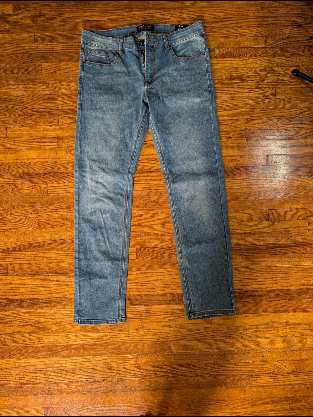 Ring of Fire Medium Blue Slim Straight Jeans